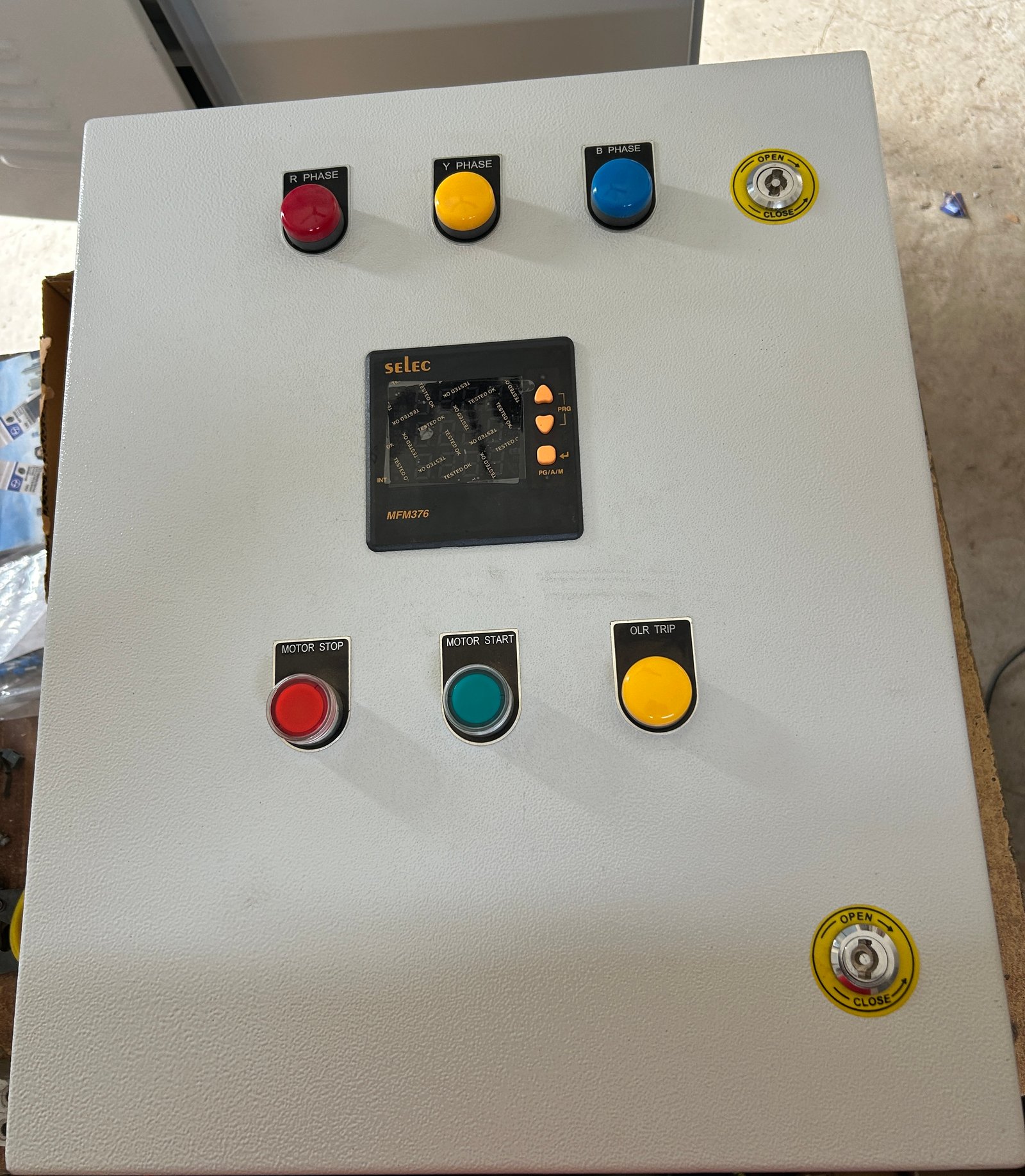 STP control panel